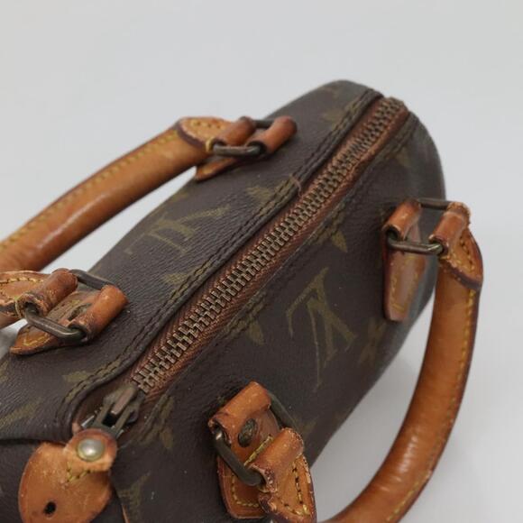 LOUIS VUITTON Monogram Mini Speedy Hand Bag M41534 - Picture 6 of 16